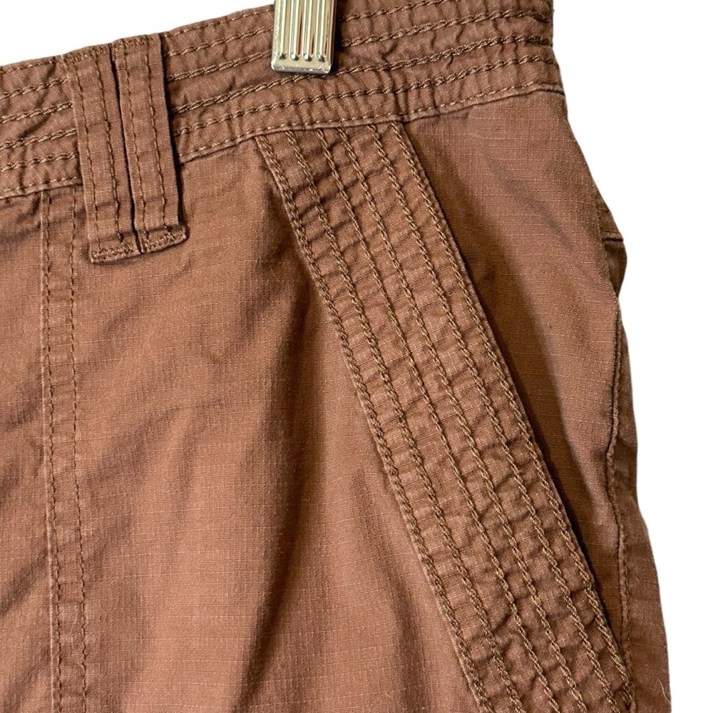 Prana Mari Organic Cotton Cargo Utility Crop Capri Pants Gorpcore Outdoorsy 12 - Picture 6 of 11